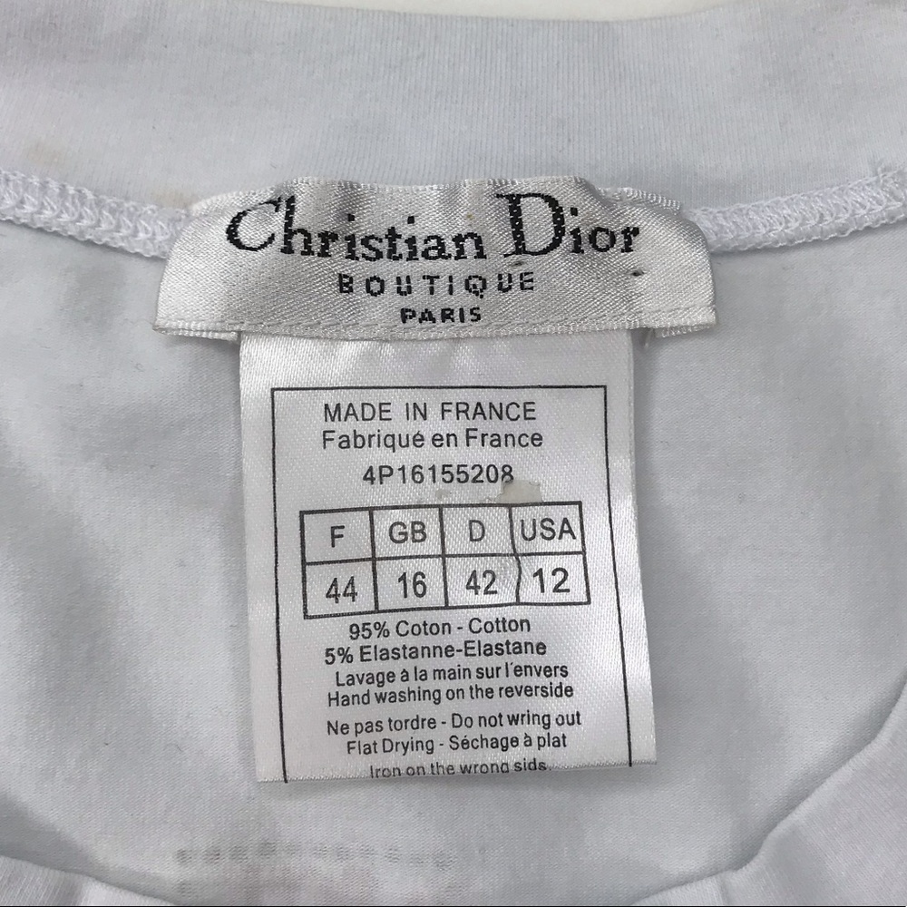 Vintage Monogram Pink J’adore Dior Tank Top - Picture 7 of 7